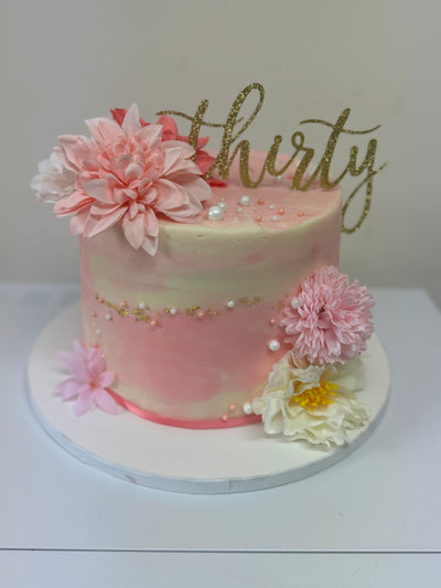 Custom 8 inch 3 layer Cakes