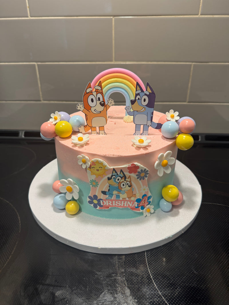 Custom 8 inch 2 layer Cakes