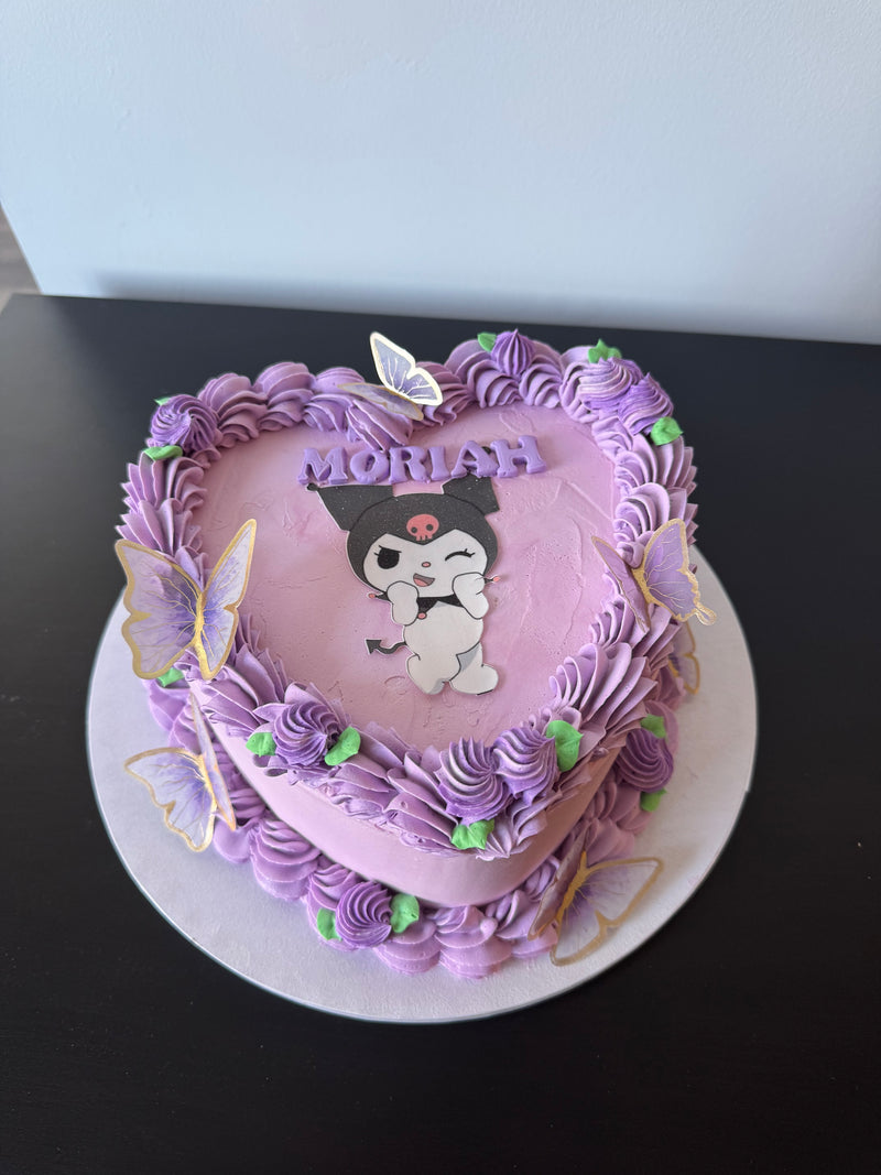Custom Heart Cakes
