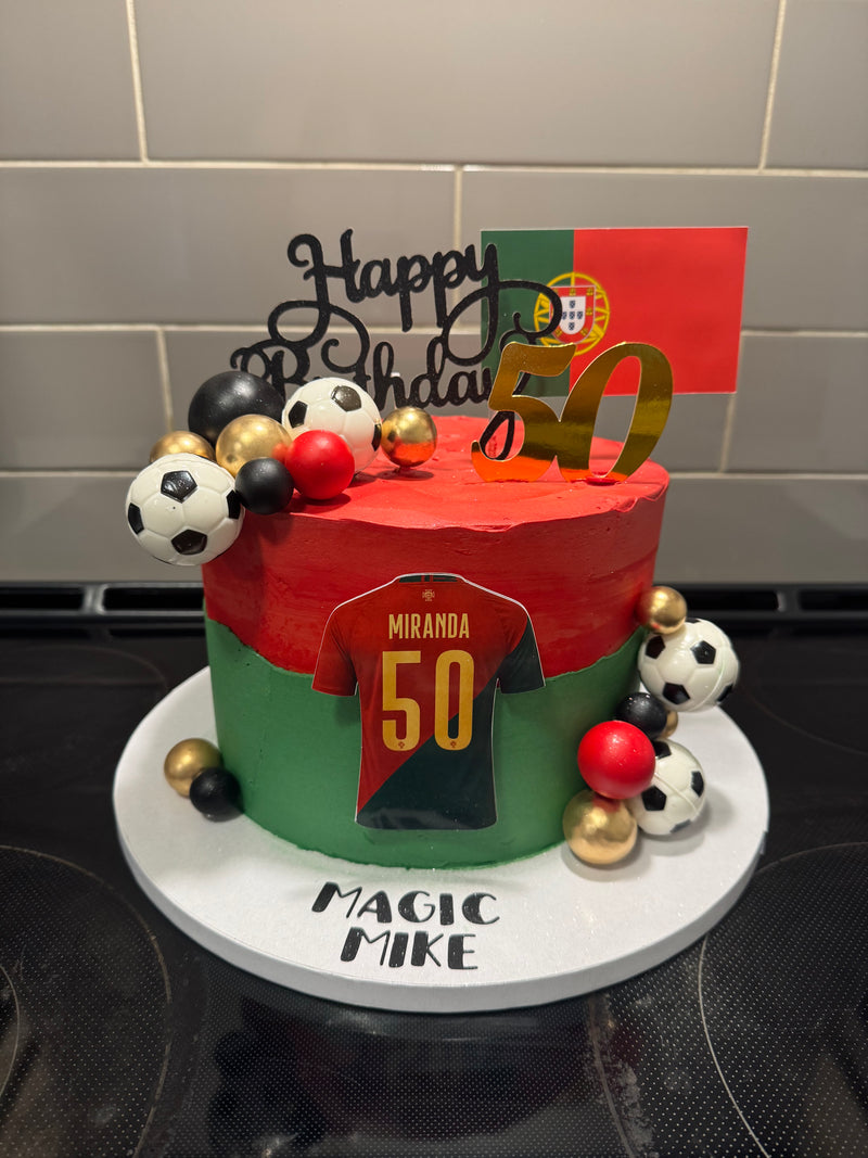 Custom 8 inch 3 layer Cakes