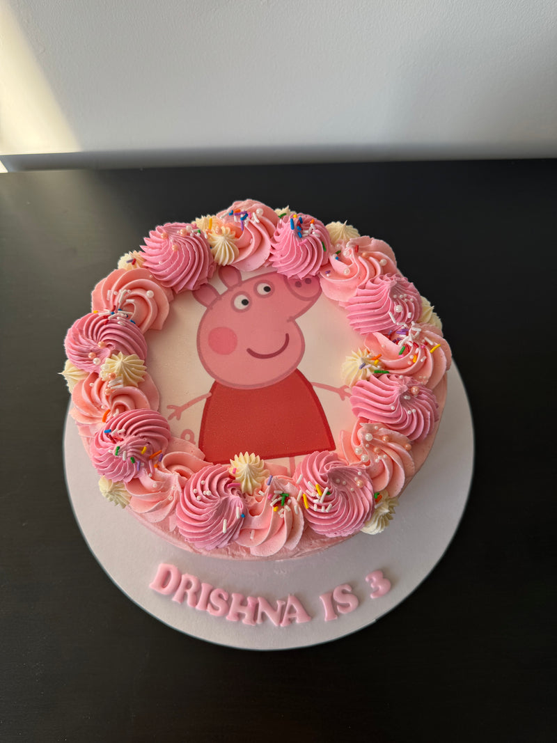 Custom 8 inch 2 layer Cakes