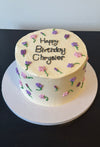 Custom 8 inch 3 layer Cakes
