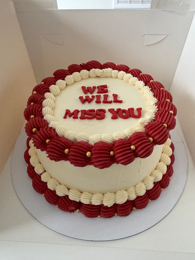 Custom 8 inch 2 layer cakes