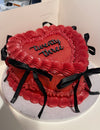 Custom Heart Cakes
